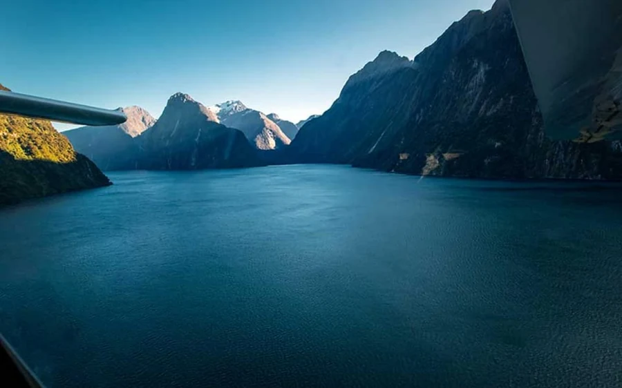 Wanaka: Milford Sound Glacier Flight & Scenic Nature Cruise